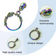 Rainbow Zip Pull - Round